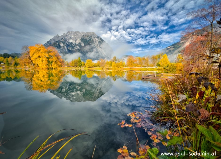 Der goldene Herbst um den Grimming