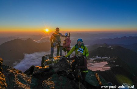 grossglockner bei sonnenaufgang 3798m sodamin 1