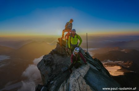 grossglockner bei sonnenaufgang 3798m sodamin 3