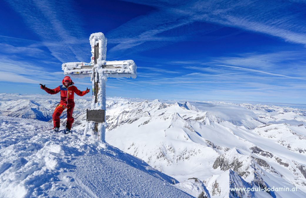 Der Großvenediger , mit 3.666 m der vierthöchste Berg Österreichs