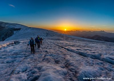 grossvenediger bei sonnenaufgang sodamin paul 12