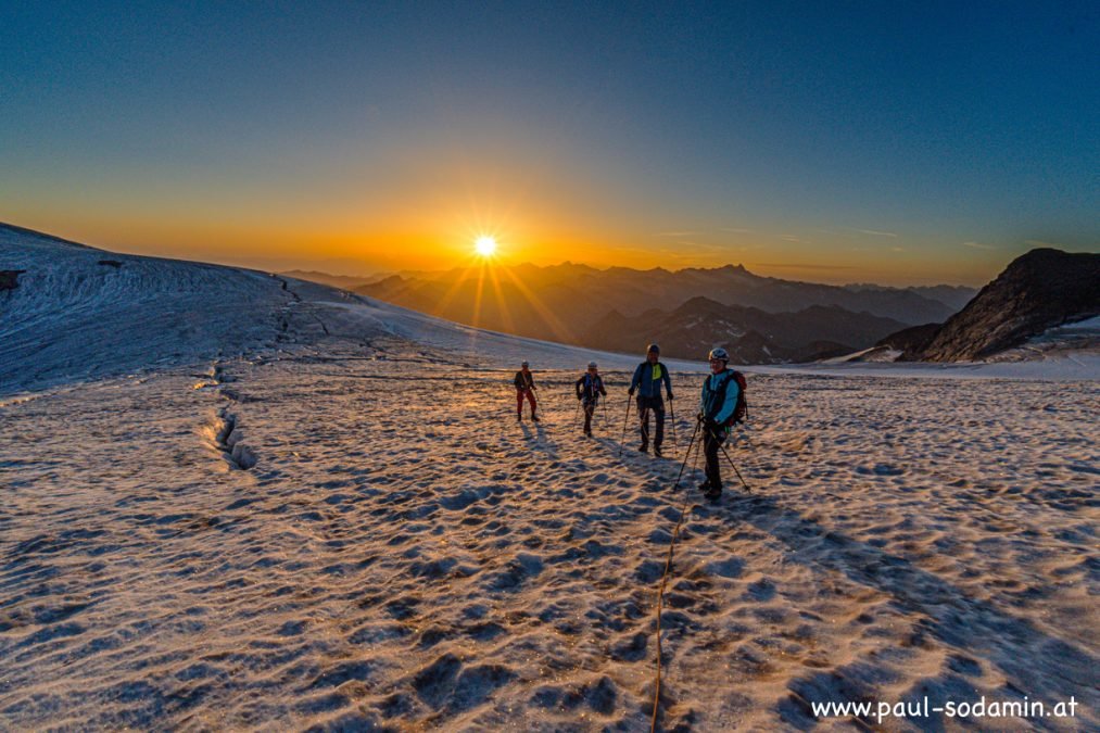 Großvenediger 3666m von Norden – Kürsingerhütte