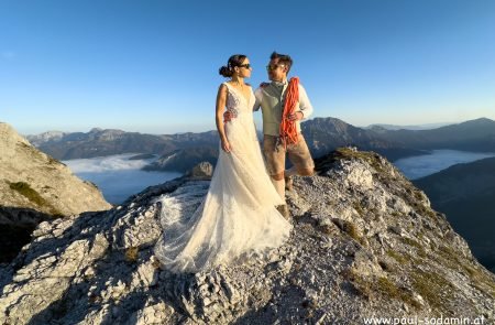 hochzeits fotoshooting bei sonnenaufgang im gesaeuse sodamin paul 15