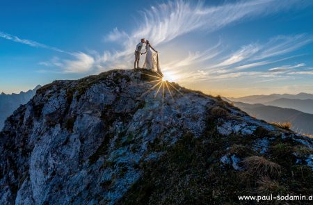 hochzeits fotoshooting bei sonnenaufgang im gesaeuse sodamin paul 4 1