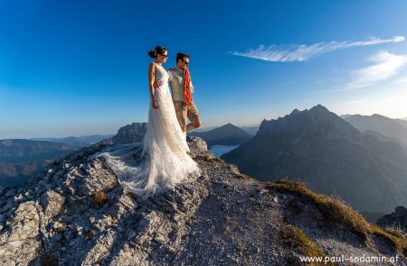 hochzeits fotoshooting bei sonnenaufgang im gesaeuse sodamin paul 5 1