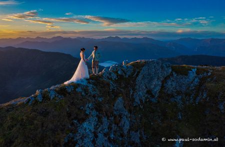 hochzeits fotoshooting bei sonnenaufgang im gesaeuse sodamin paul 8 1