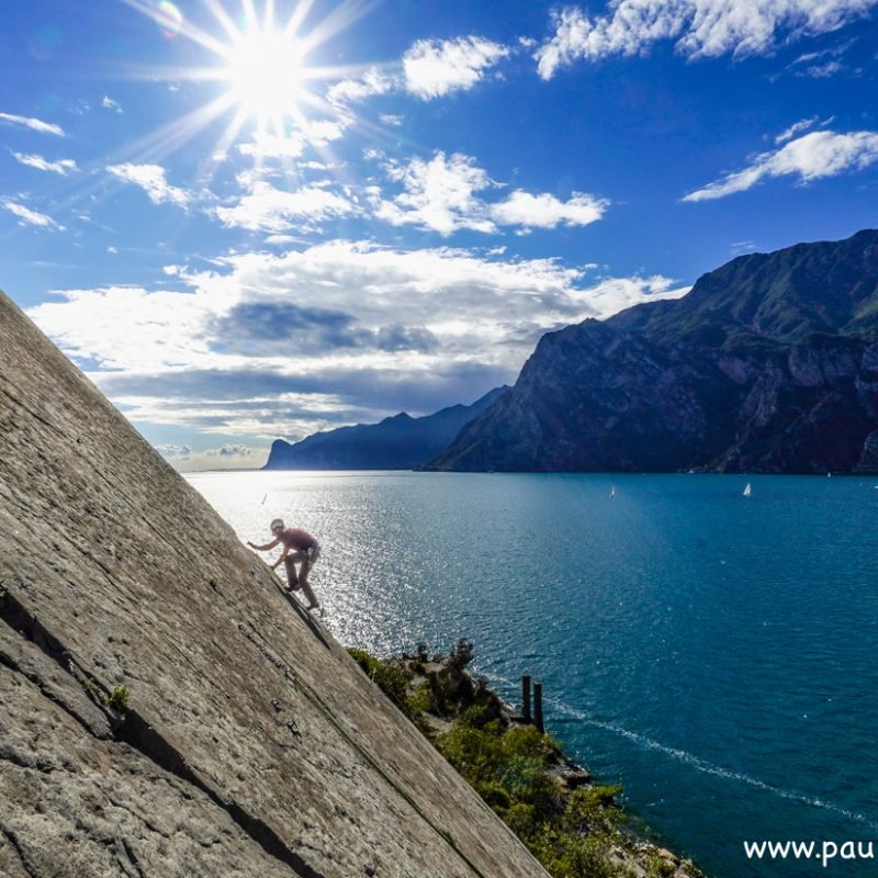 Klettern am Gardasee