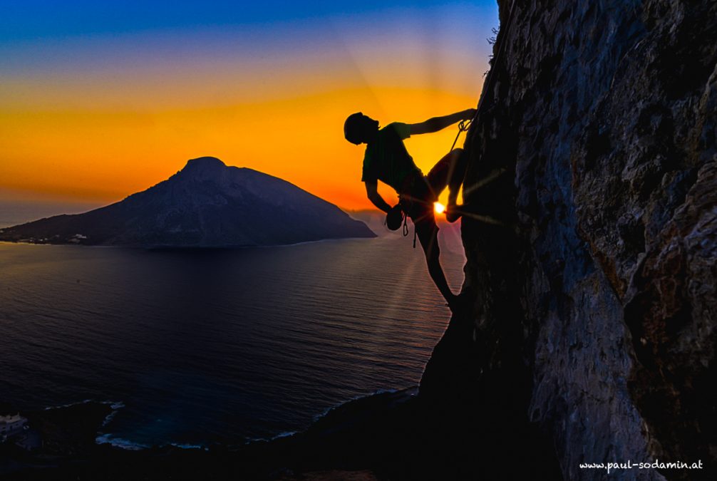 Klettern in Kalymnos mit Bergführer