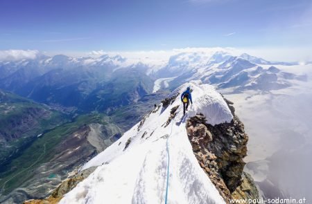 matterhorn ueber den hoernligrat paul sodamin 20